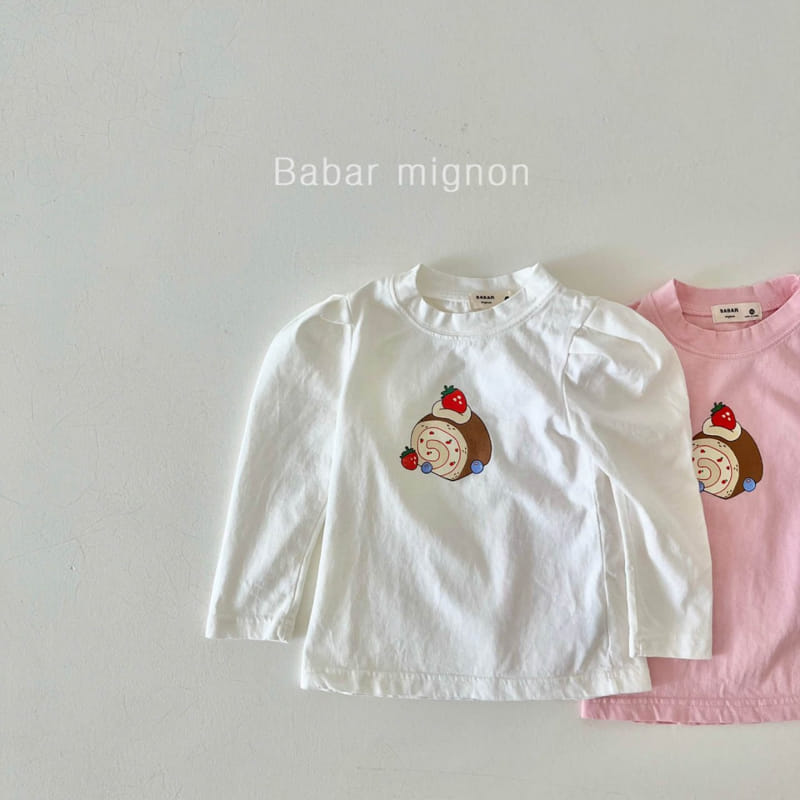 Babar Mignon - Korean Children Fashion - #minifashionista - Cake Puff Tee - 2