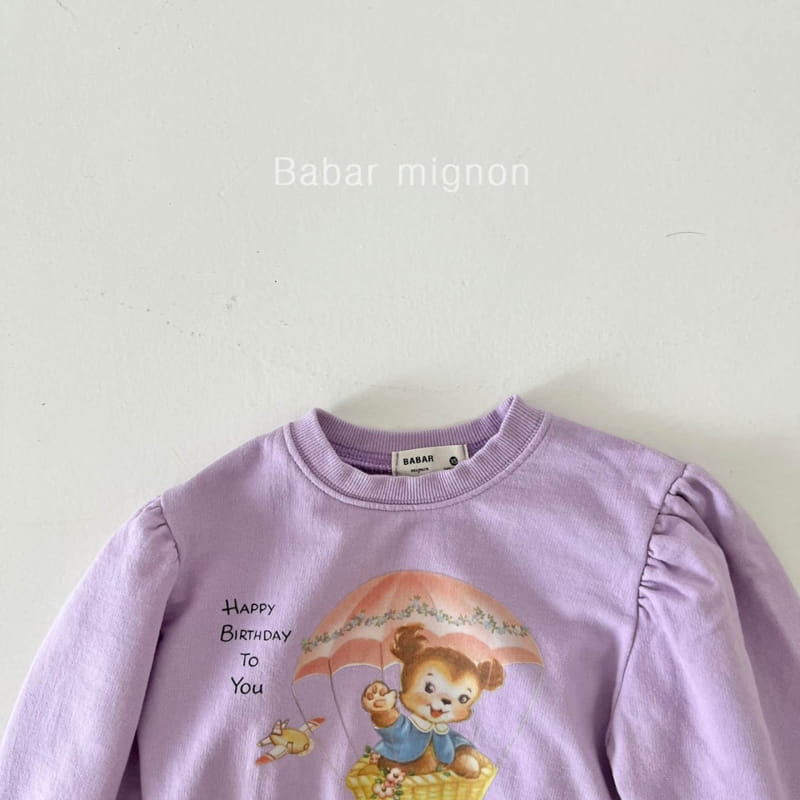 Babar Mignon - Korean Children Fashion - #prettylittlegirls - Hot Air Balloon Sweatshirt - 7