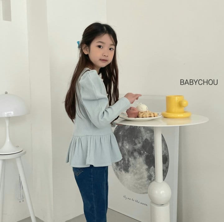 Babychou - Korean Children Fashion - #childofig - Pure Puff Tee - 11