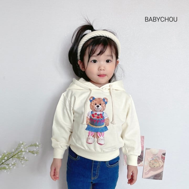 Babychou - Korean Children Fashion - #childrensboutique - Cake Hoody - 9