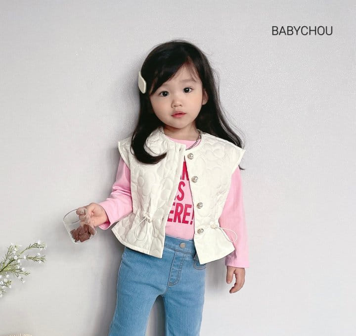 Babychou - Korean Children Fashion - #childrensboutique - Bibi Vest - 4