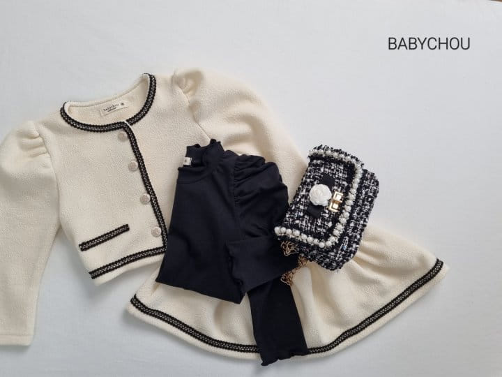 Babychou - Korean Children Fashion - #discoveringself - Blush Top Bottom Set - 3