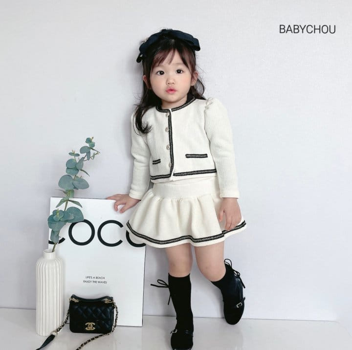 Babychou - Korean Children Fashion - #discoveringself - Blush Top Bottom Set - 4