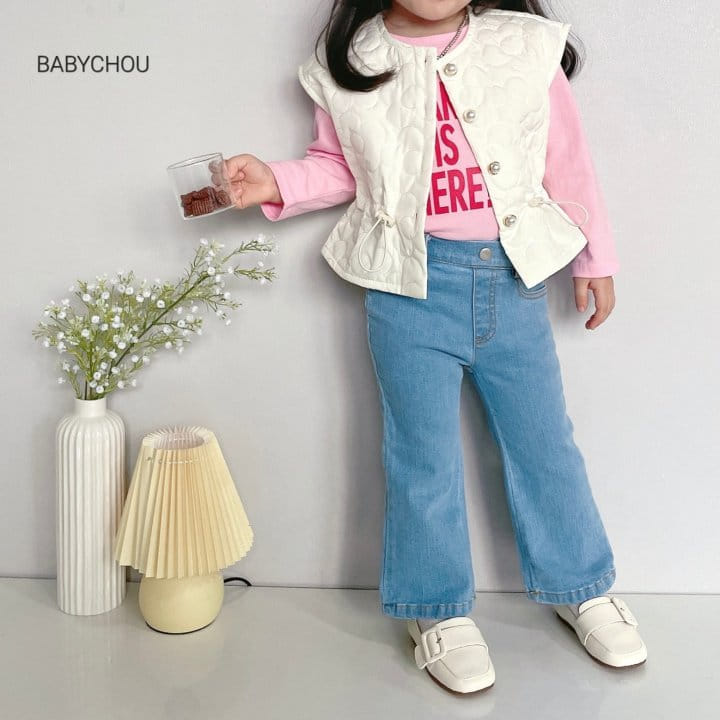 Babychou - Korean Children Fashion - #kidsshorts - Bibi Vest - 7