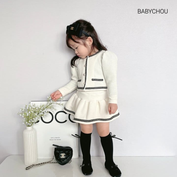 Babychou - Korean Children Fashion - #kidsstore - Blush Top Bottom Set - 6