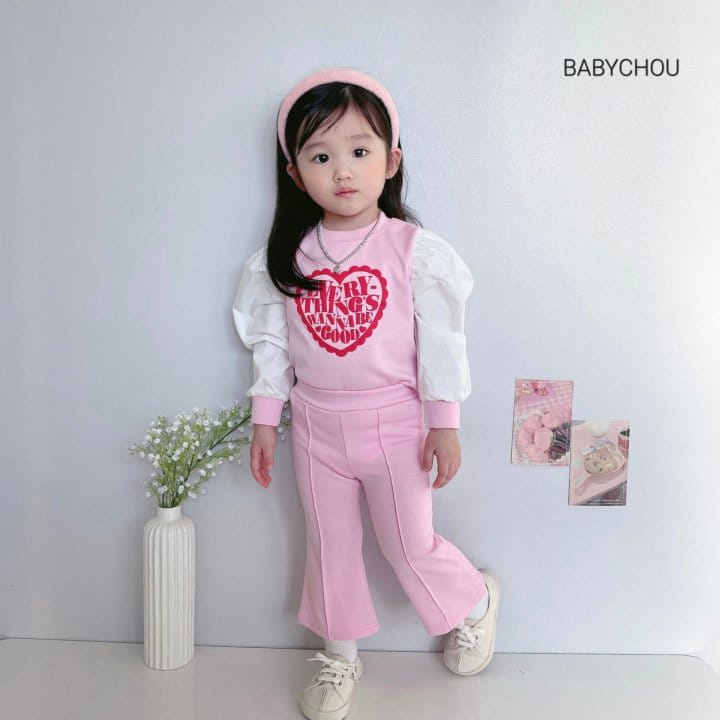 Babychou - Korean Children Fashion - #kidsshorts - Pintuck Pants - 4