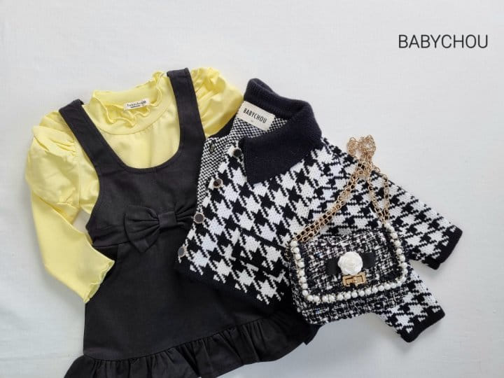 Babychou - Korean Children Fashion - #kidzfashiontrend - Miel Puff Tee - 8