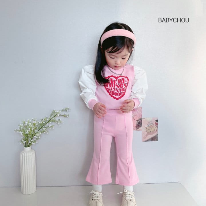 Babychou - Korean Children Fashion - #kidzfashiontrend - Pintuck Pants - 5