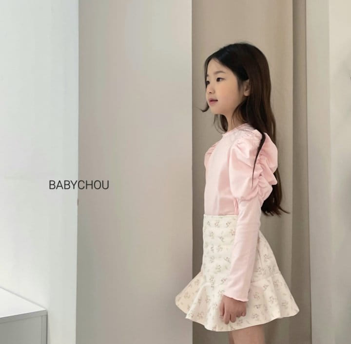 Babychou - Korean Children Fashion - #magicofchildhood - Miel Puff Tee - 11