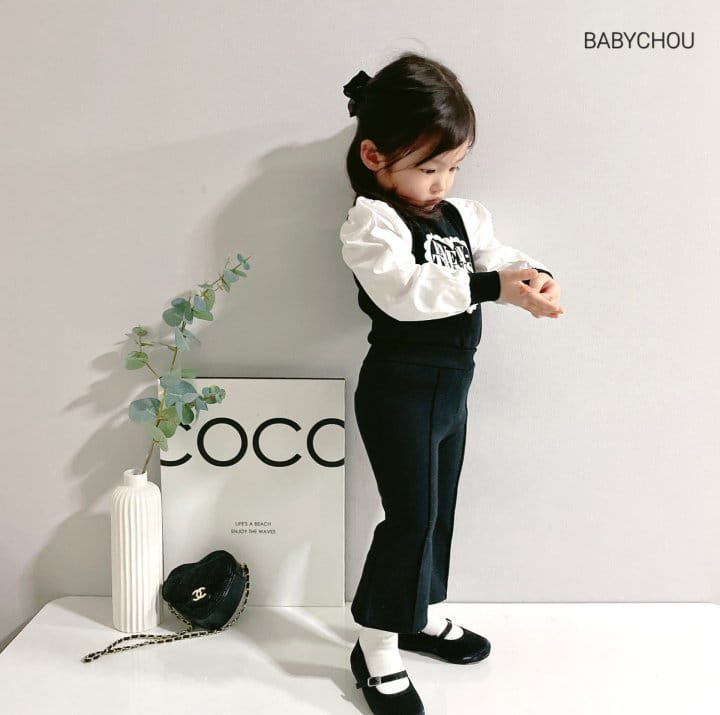 Babychou - Korean Children Fashion - #toddlerclothing - Pintuck Pants - 12