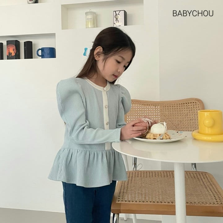 Babychou - Korean Children Fashion - #toddlerclothing - Pure Puff Tee - 9