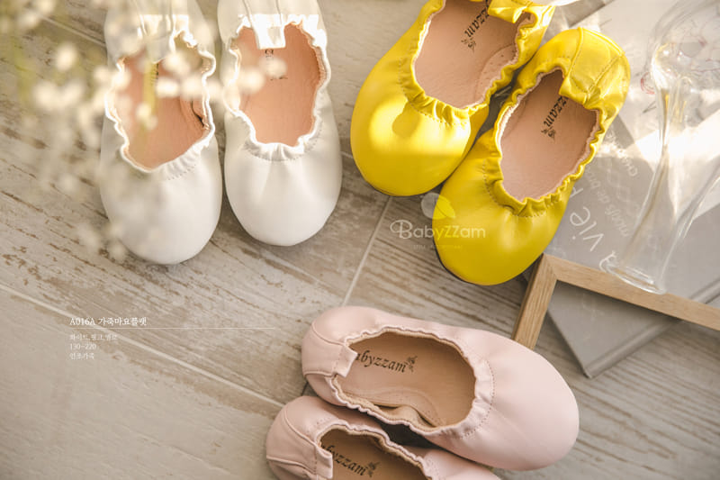 Babyzzam - Korean Children Fashion - #childofig - A016A Leather Flats - 9