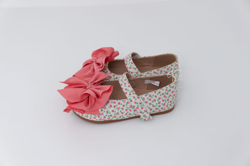 Babyzzam - Korean Children Fashion - #kidsstore - BB370 Lovely Ribbon Flats - 6