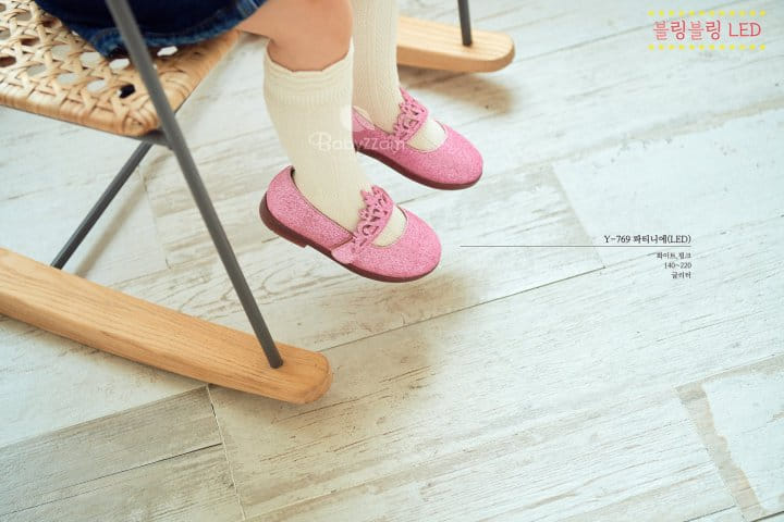 Babyzzam - Korean Children Fashion - #kidzfashiontrend - Y769 Partty Flats - 2