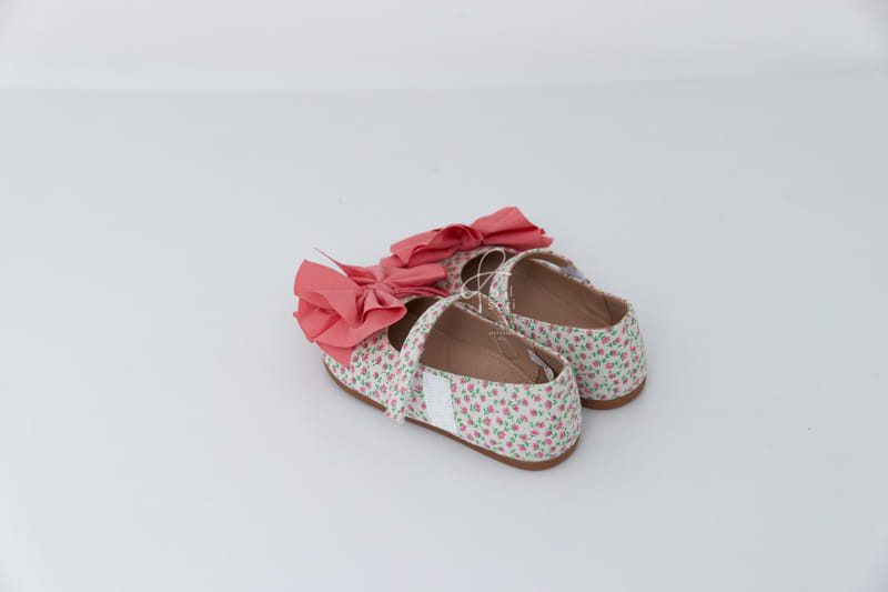 Babyzzam - Korean Children Fashion - #littlefashionista - BB370 Lovely Ribbon Flats - 9