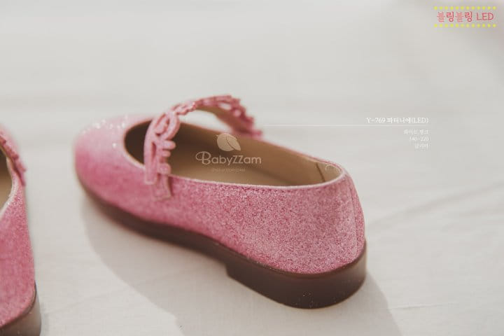 Babyzzam - Korean Children Fashion - #Kfashion4kids - Y769 Partty Flats - 4