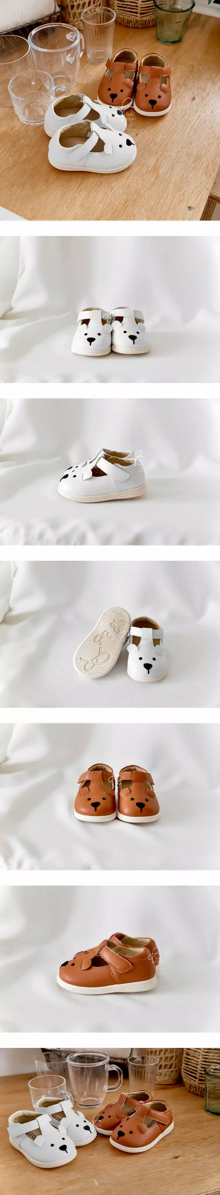 Babyzzam - Korean Children Fashion - #minifashionista - Y860 Bear Flats