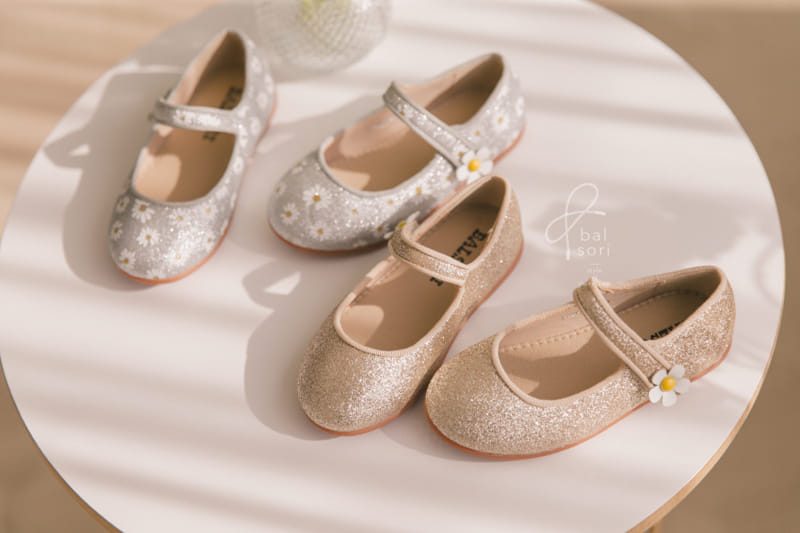 Babyzzam - Korean Children Fashion - #minifashionista - Y803 Pleats Flats - 5