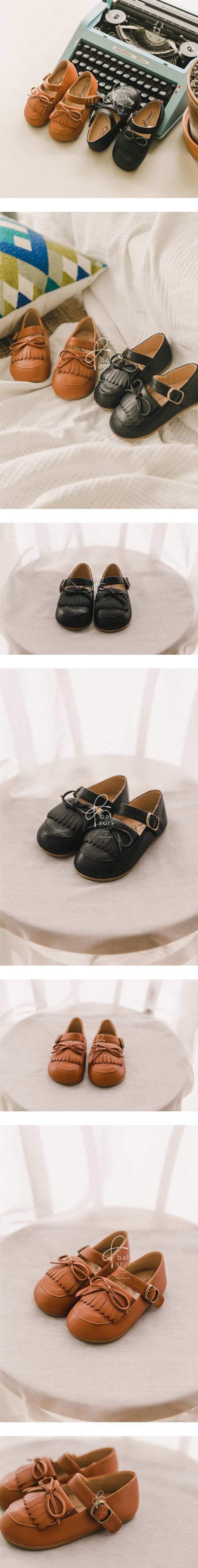 Babyzzam - Korean Children Fashion - #minifashionista - A063 Ribbon Loafer