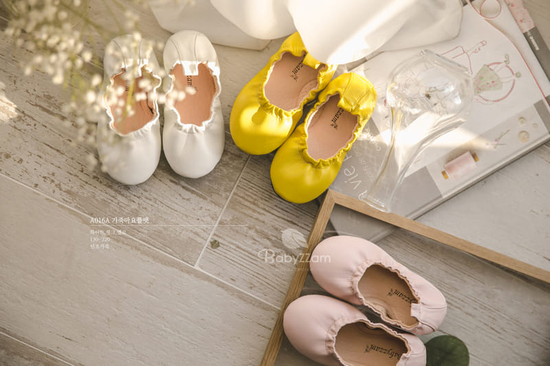 Babyzzam - Korean Children Fashion - #prettylittlegirls - A016A Leather Flats - 7