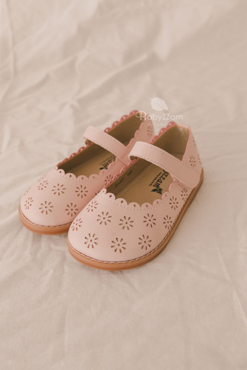 Babyzzam - Korean Children Fashion - #prettylittlegirls - D437 Flower Flats - 11