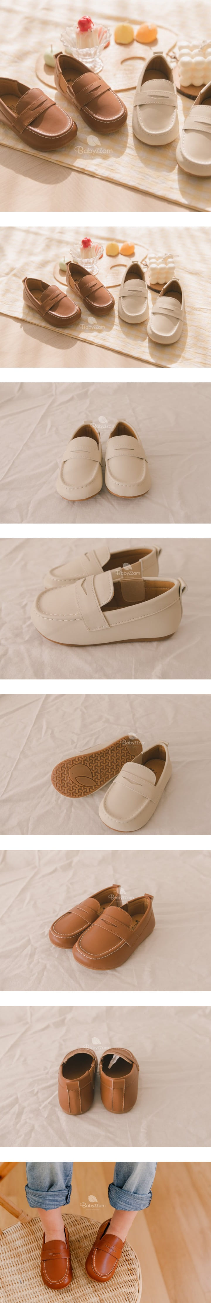 Babyzzam - Korean Children Fashion - #todddlerfashion - 208 Barnie Loafer