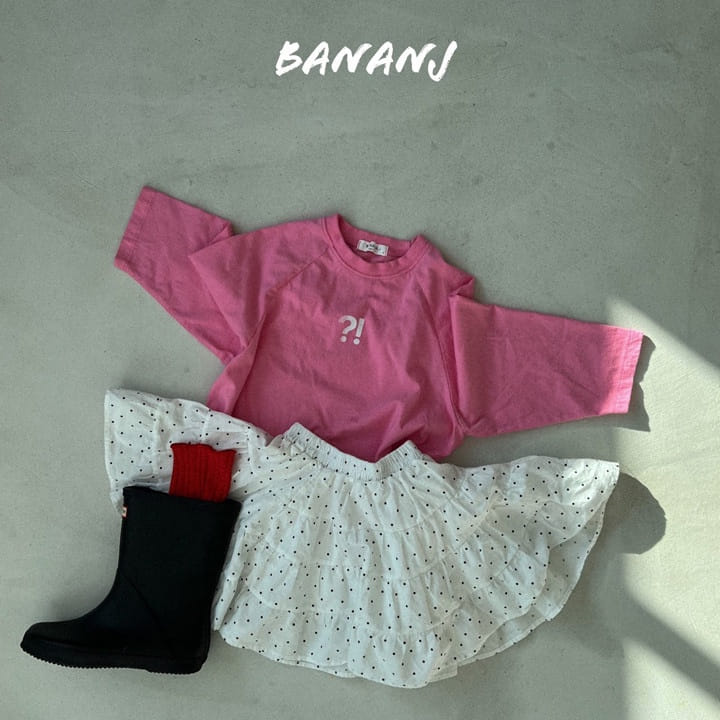 Banana J - Korean Children Fashion - #Kfashion4kids - Exclamation Mark Tee - 11