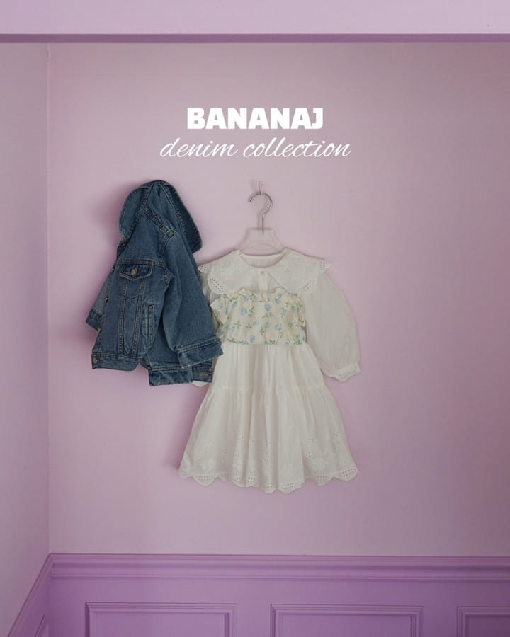 Banana J - Korean Children Fashion - #stylishchildhood - Classic Denim Jacket - 4