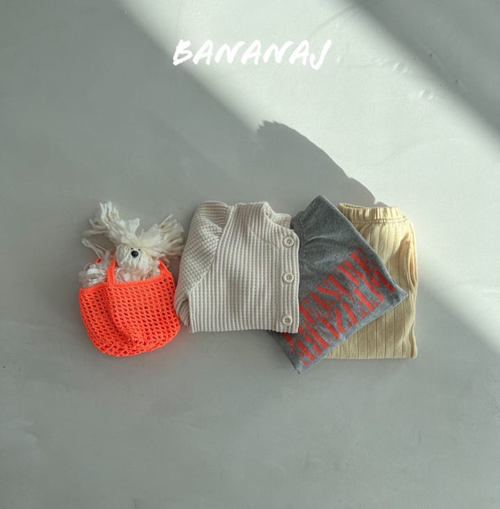 Banana J - Korean Children Fashion - #childofig - Please Tee - 3