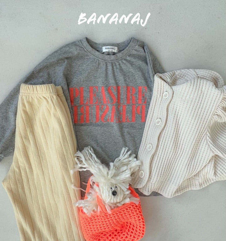 Banana J - Korean Children Fashion - #childofig - Please Tee - 4