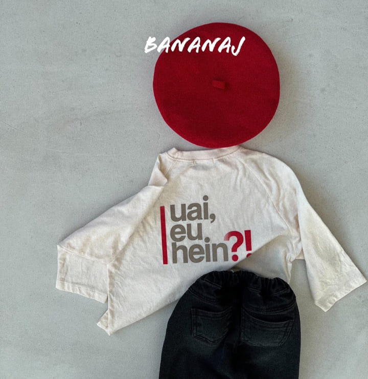 Banana J - Korean Children Fashion - #childofig - Exclamation Mark Tee - 3