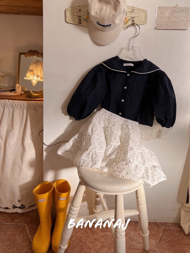 Banana J - Korean Children Fashion - #childrensboutique - Sailor Blouse - 10