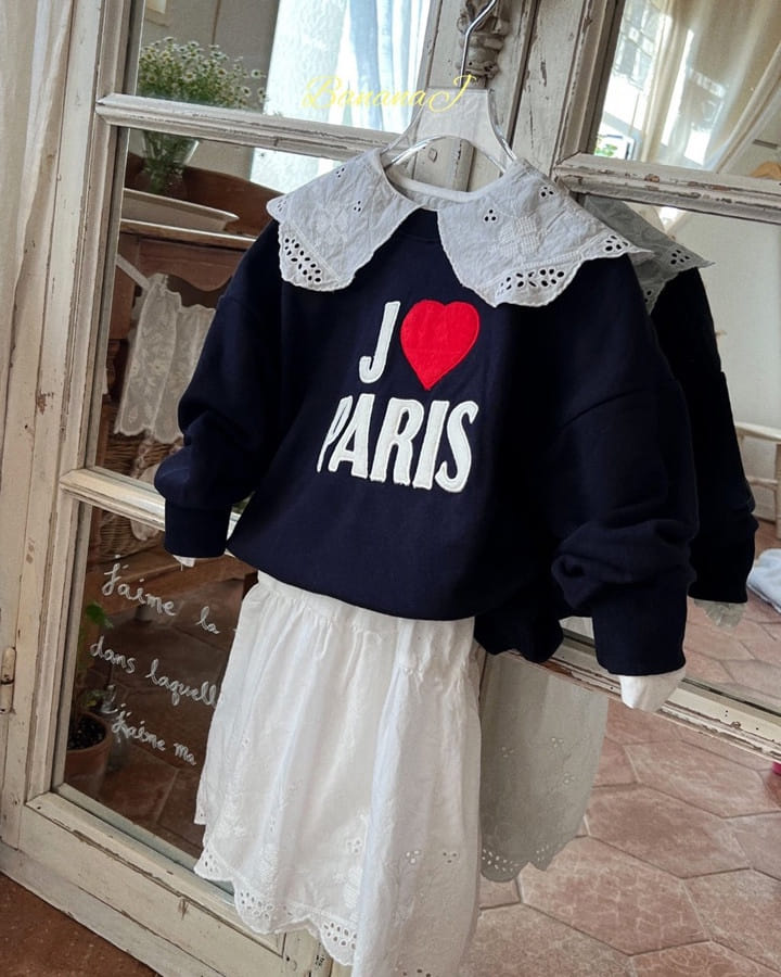 Banana J - Korean Children Fashion - #childrensboutique - Paris Sweatshirt - 3