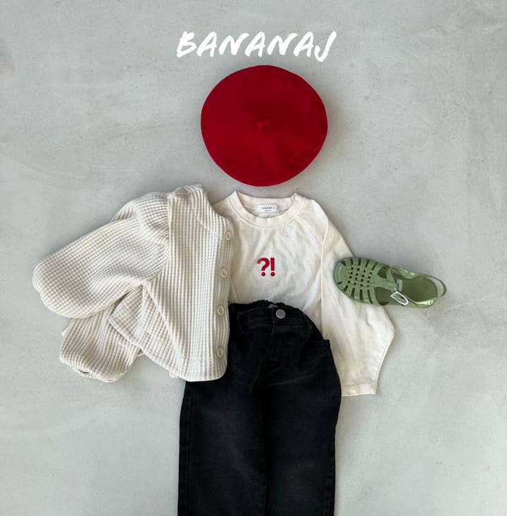 Banana J - Korean Children Fashion - #designkidswear - Exclamation Mark Tee - 5