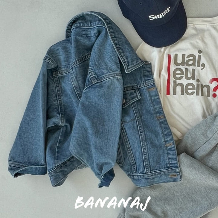 Banana J - Korean Children Fashion - #fashionkids - Classic Denim Jacket - 8