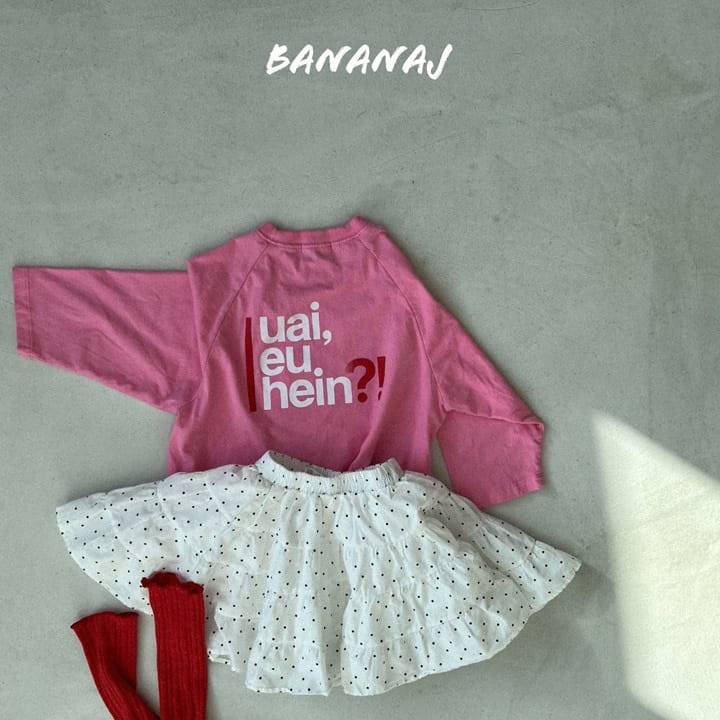 Banana J - Korean Children Fashion - #kidzfashiontrend - Exclamation Mark Tee - 10