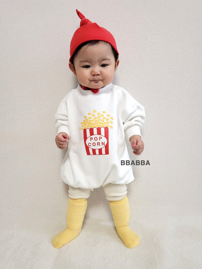 Bbabba - Korean Baby Fashion - #babyboutique - Popcorn Bodysuit Set - 8