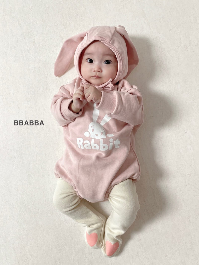 Bbabba - Korean Baby Fashion - #babyboutique - 23 Rabbit Bodysuit with Bonnet - 10