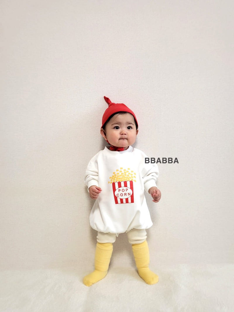 Bbabba - Korean Baby Fashion - #babyboutiqueclothing - Popcorn Bodysuit Set - 9