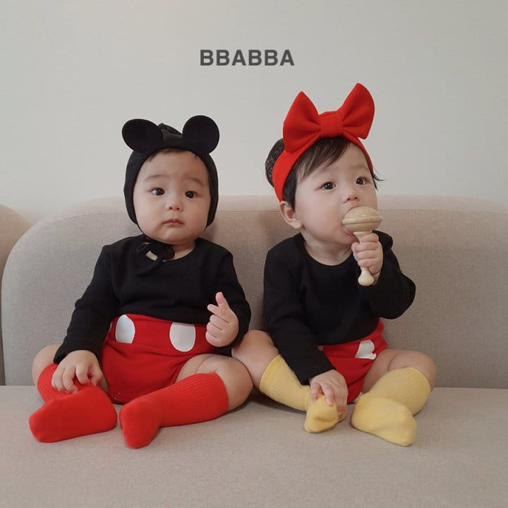 Bbabba - Korean Baby Fashion - #babyfashion - Mickey Bonnet - 6