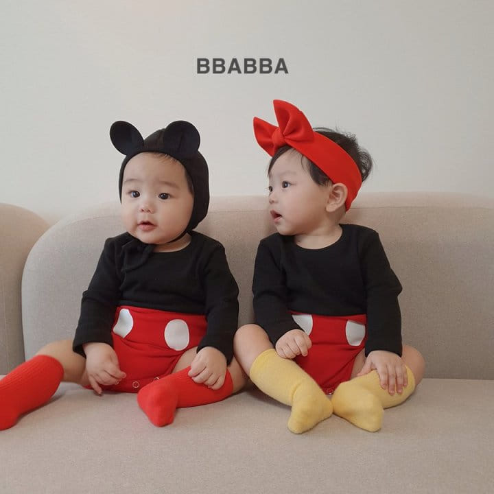 Bbabba - Korean Baby Fashion - #babyfever - Mickey Bonnet - 7