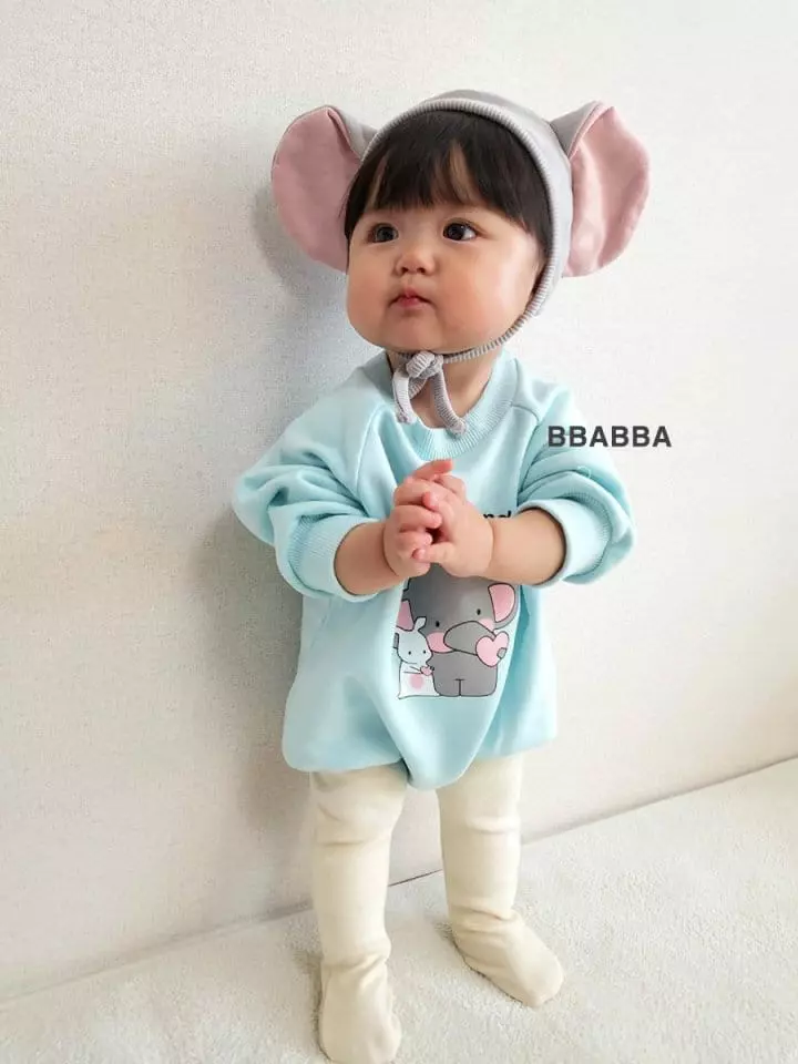 Bbabba - Korean Baby Fashion - #babygirlfashion - Heart Elephant Bonnet