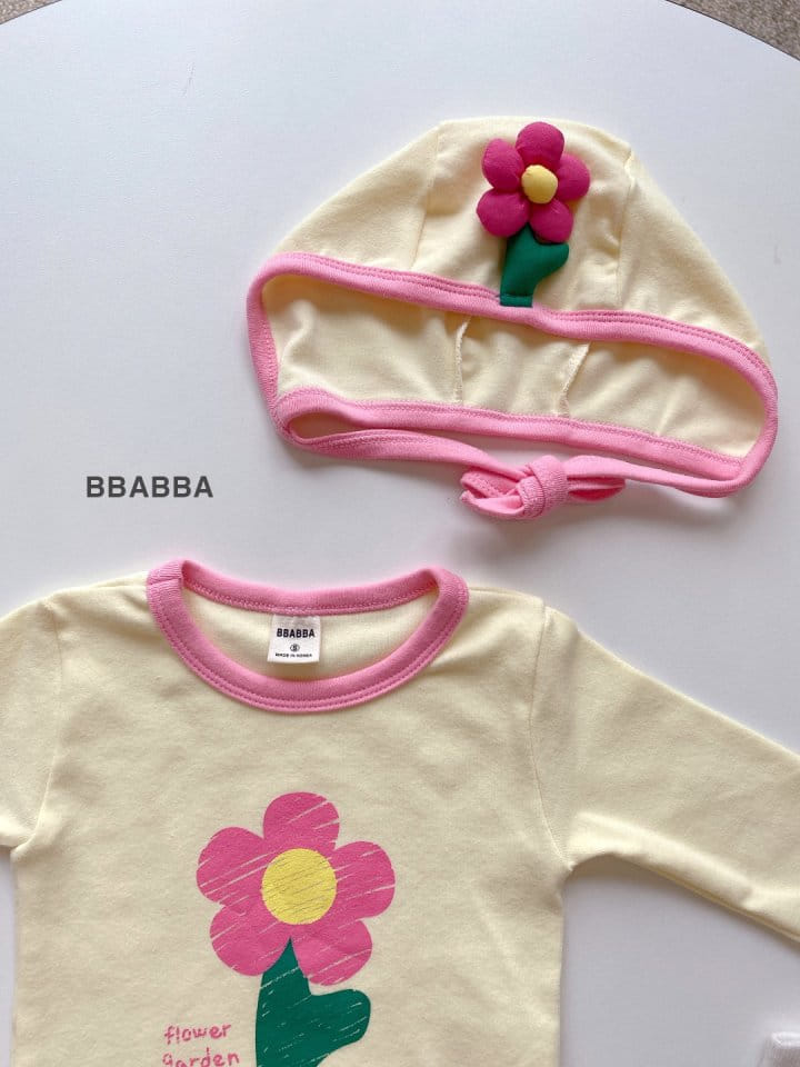 Bbabba - Korean Baby Fashion - #babygirlfashion - Flower Garden Bodysuit Set - 10