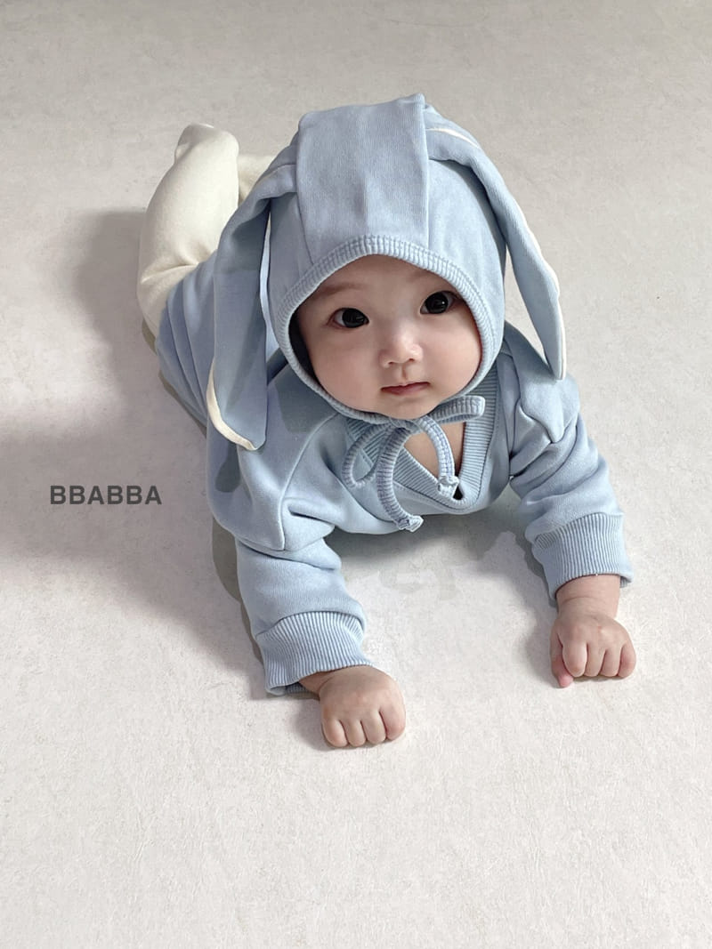 Bbabba - Korean Baby Fashion - #babygirlfashion - 23 Rabbit Bodysuit with Bonnet