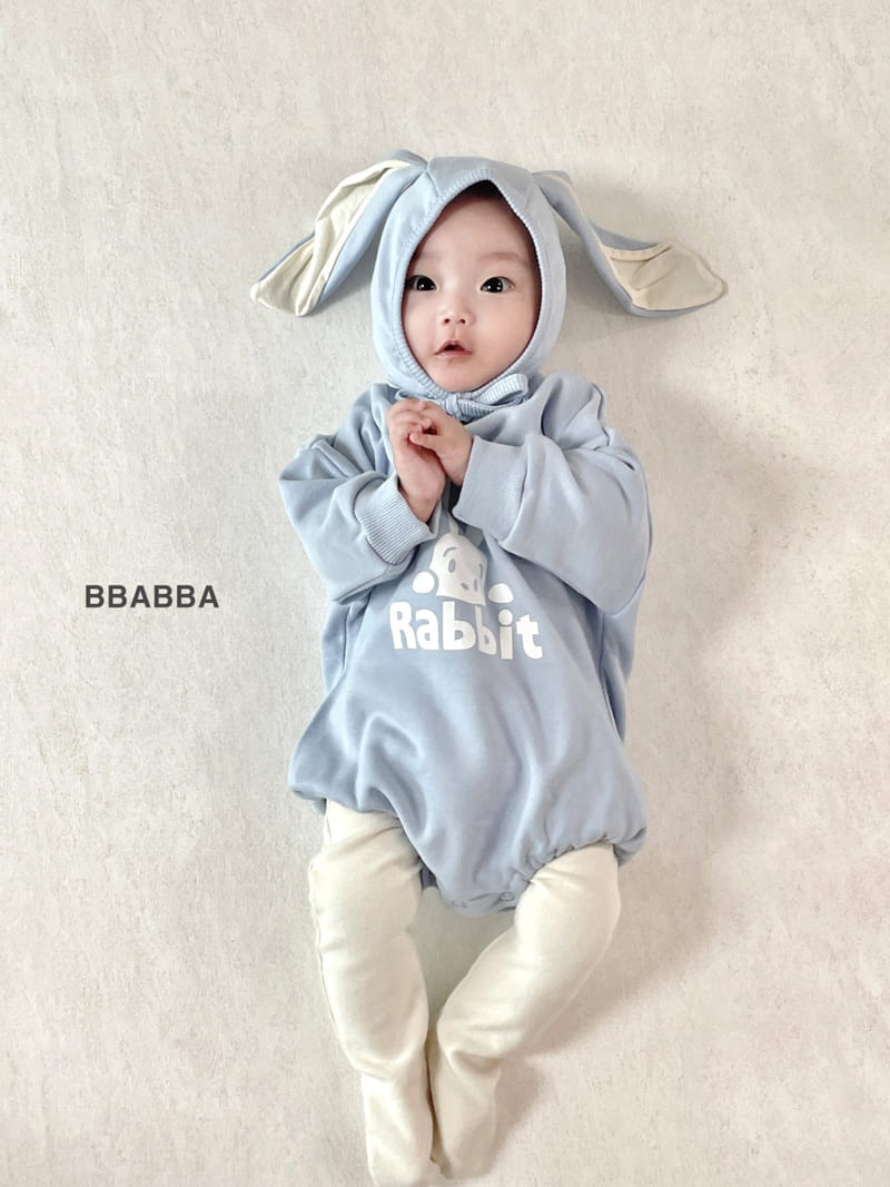 Bbabba - Korean Baby Fashion - #babyoninstagram - 23 Rabbit Bodysuit with Bonnet - 3