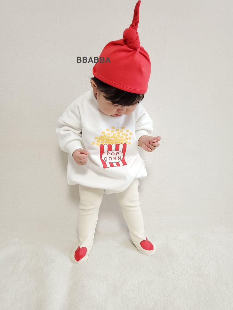 Bbabba - Korean Baby Fashion - #babyootd - Popcorn Bodysuit Set