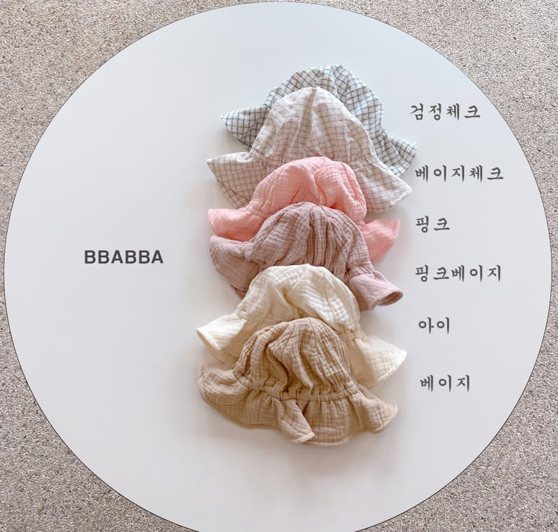 Bbabba - Korean Baby Fashion - #babyoutfit - Bucket Hat Check