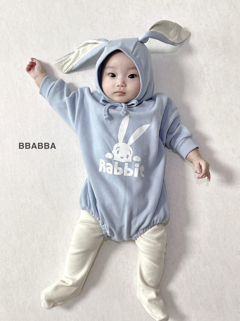 Bbabba - Korean Baby Fashion - #babyoutfit - 23 Rabbit Bodysuit with Bonnet - 6