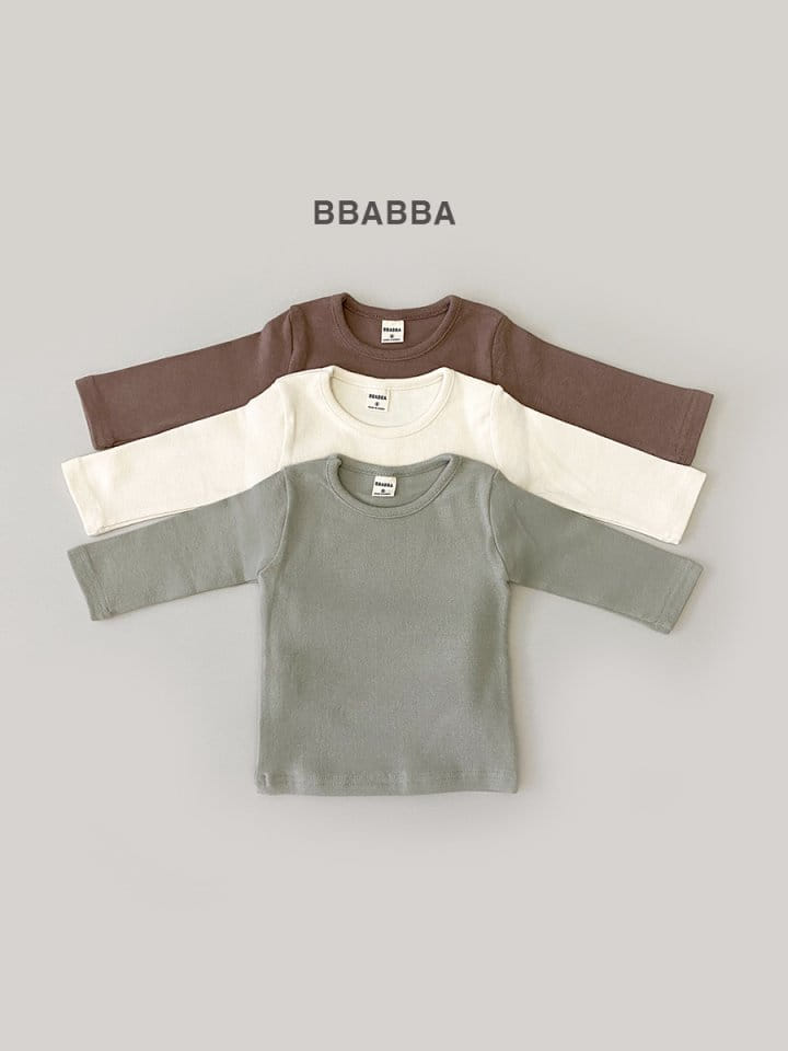 Bbabba - Korean Baby Fashion - #babyoutfit - 23 Bebe Round Tee - 12