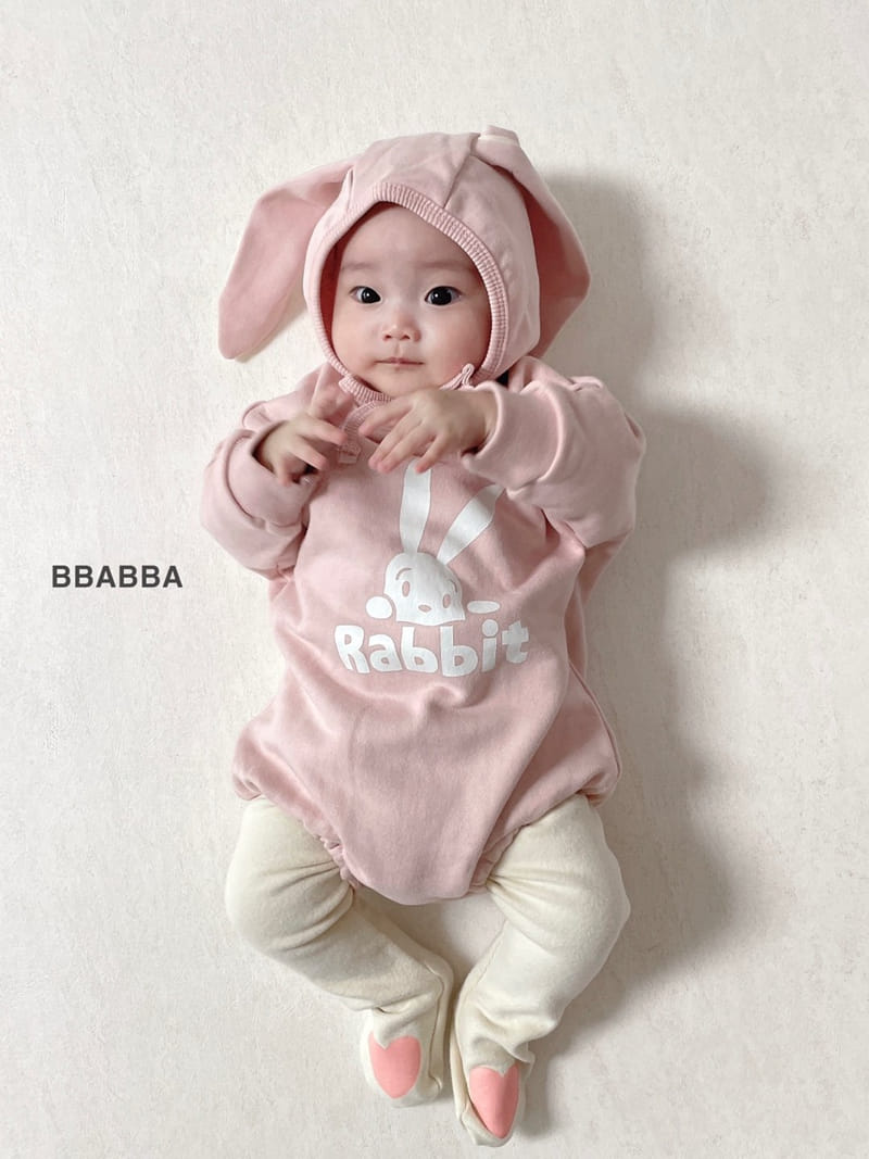 Bbabba - Korean Baby Fashion - #onlinebabyshop - 23 Rabbit Bodysuit with Bonnet - 9